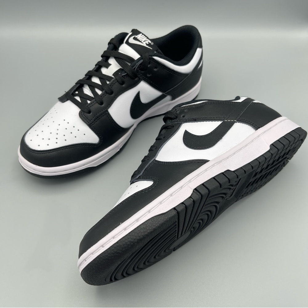 Women's Shoes Nike Dunk Low Panda White/Black - Picture 4 of 15